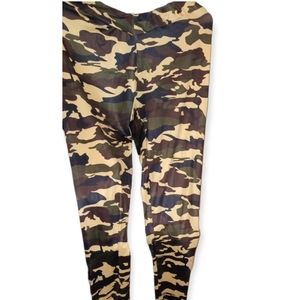 Camo workout pants